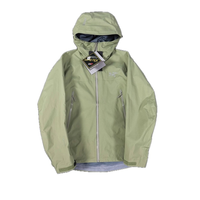 Arc’teryx sage green windbreaker