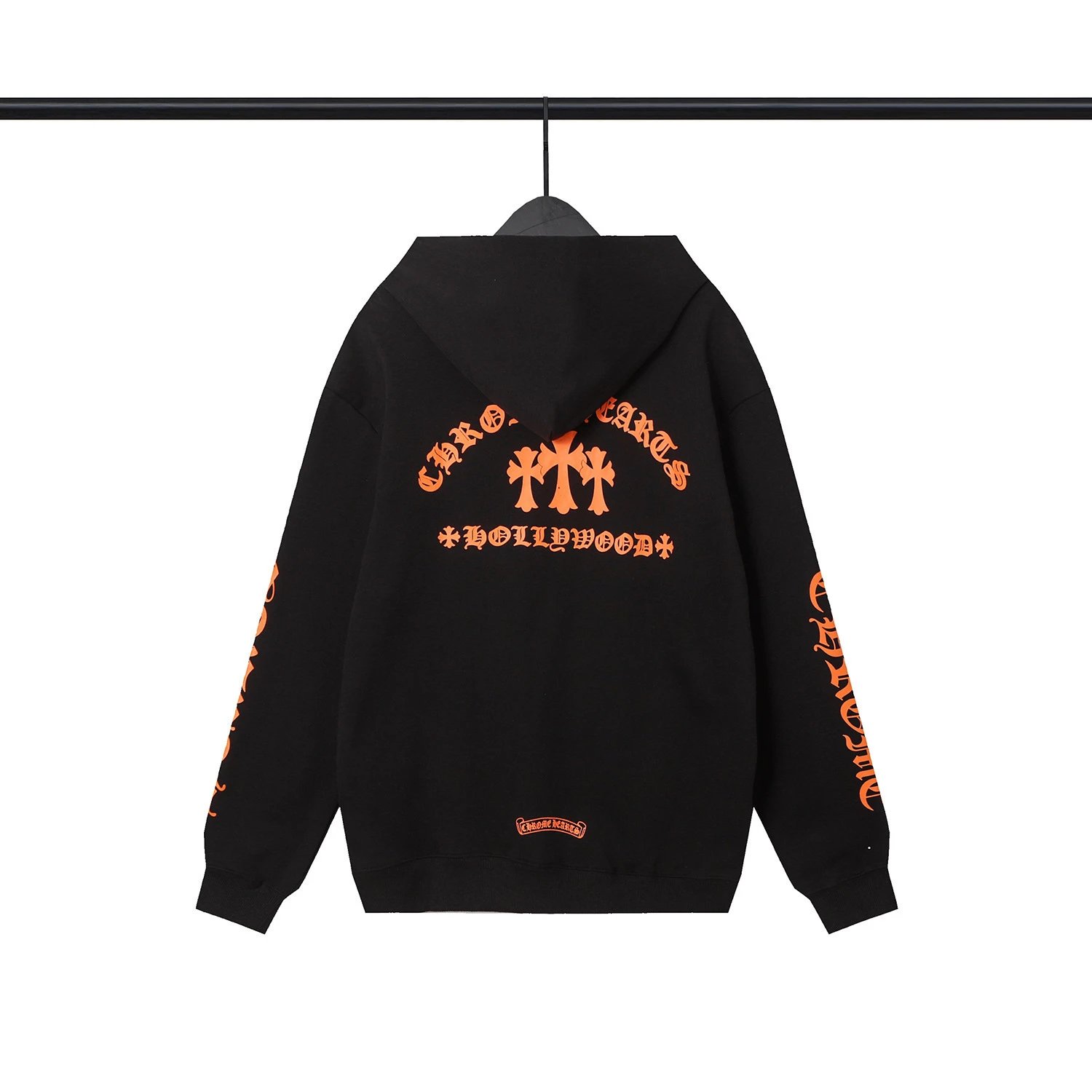 Chrome Hearts 2089-67 Black Cross Graphic Hoodie Color Pop