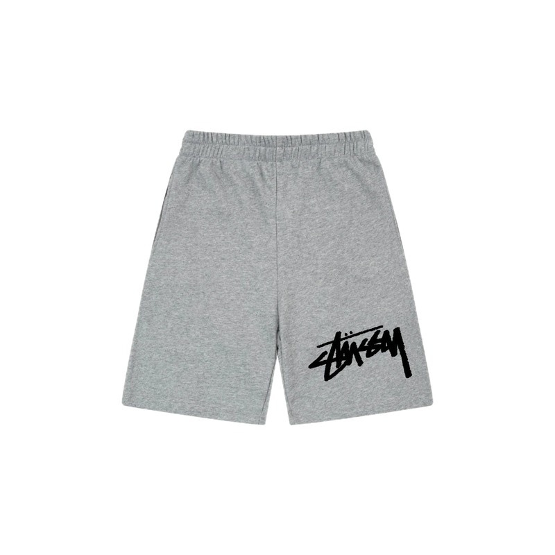Stussy basic casual grey shorts
