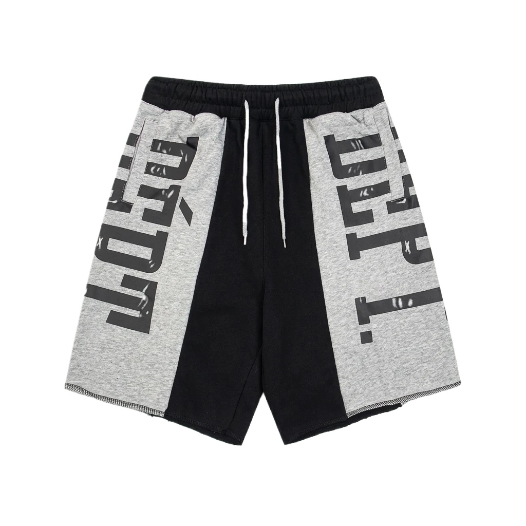 Gallery Dept. Letter Color-Block Casual Shorts