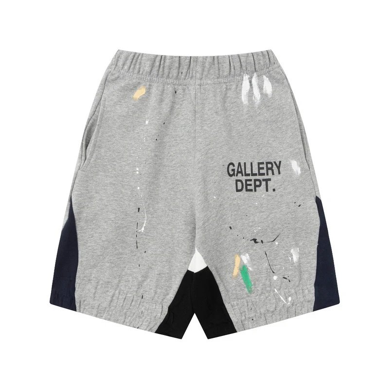 Gallery Dept Graffiti Style Gray Shorts