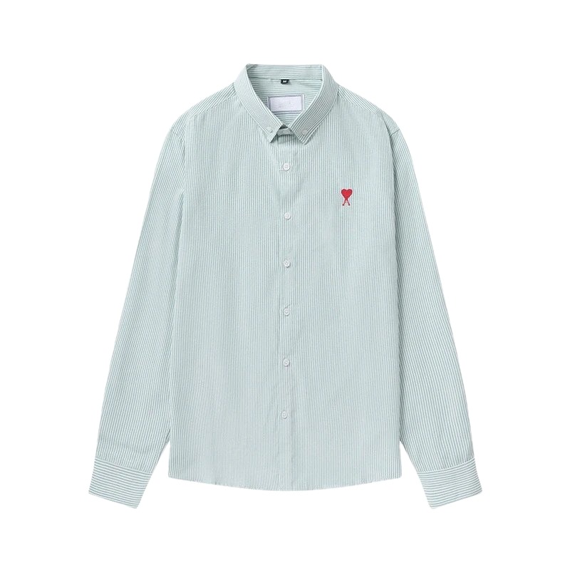 AMI Heart - Shaped Stripe Shirt