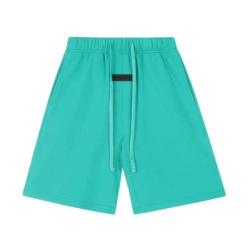 ESSENTIALS Minimalist Style Lake Blue Shorts