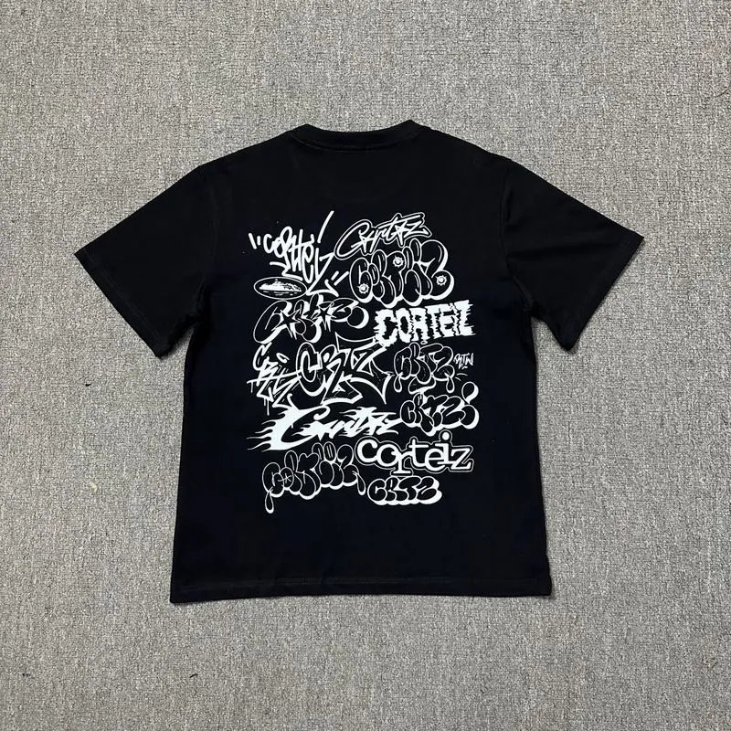 Corteiz Lightweight Logo T-shirt Black Corteiz for Gift Ideas