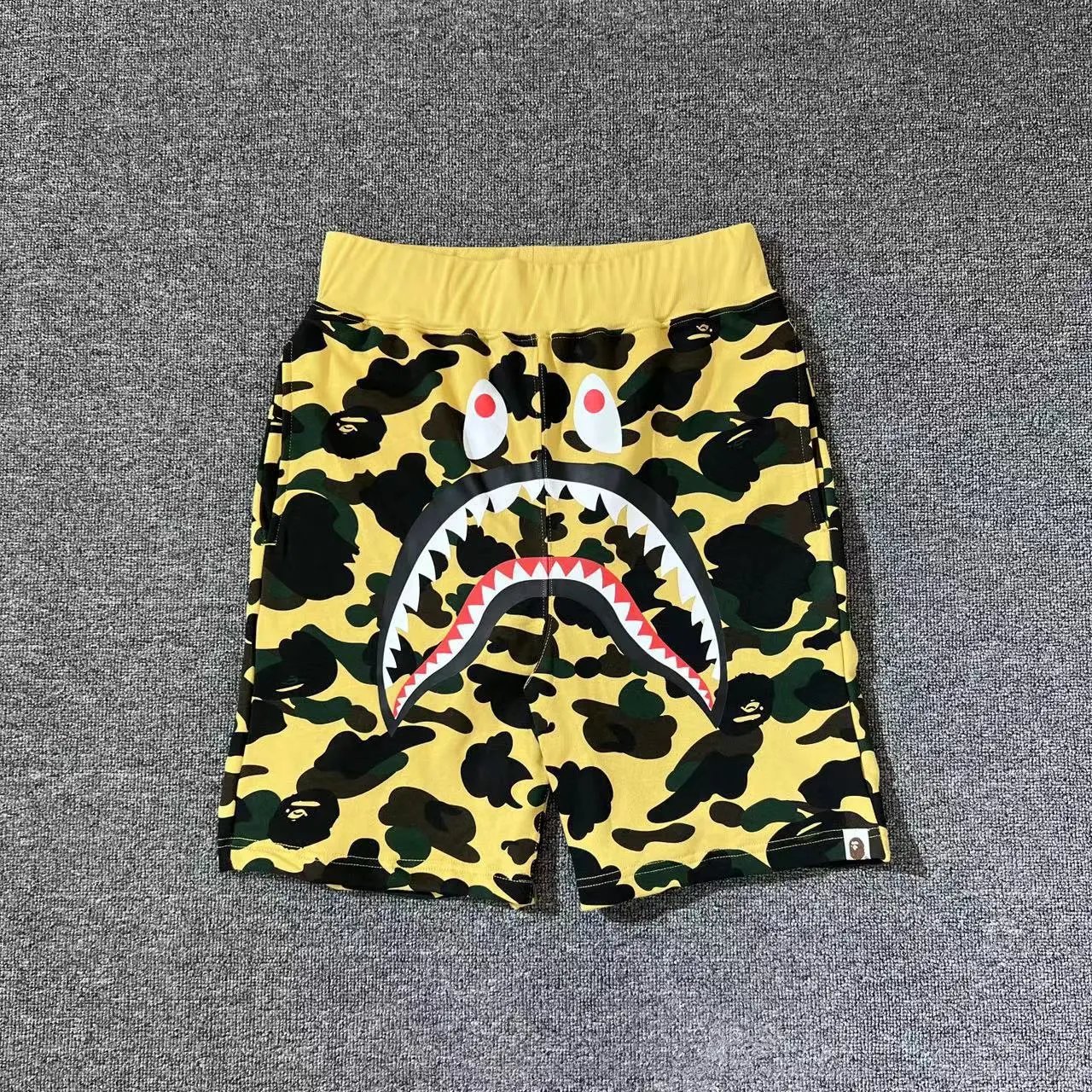 Bape Shark Camouflage Shorts