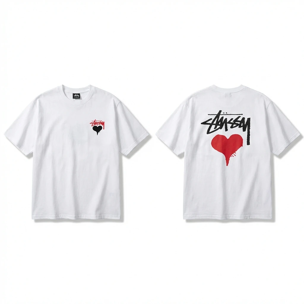 Stussy Love Trendy White T-shirt