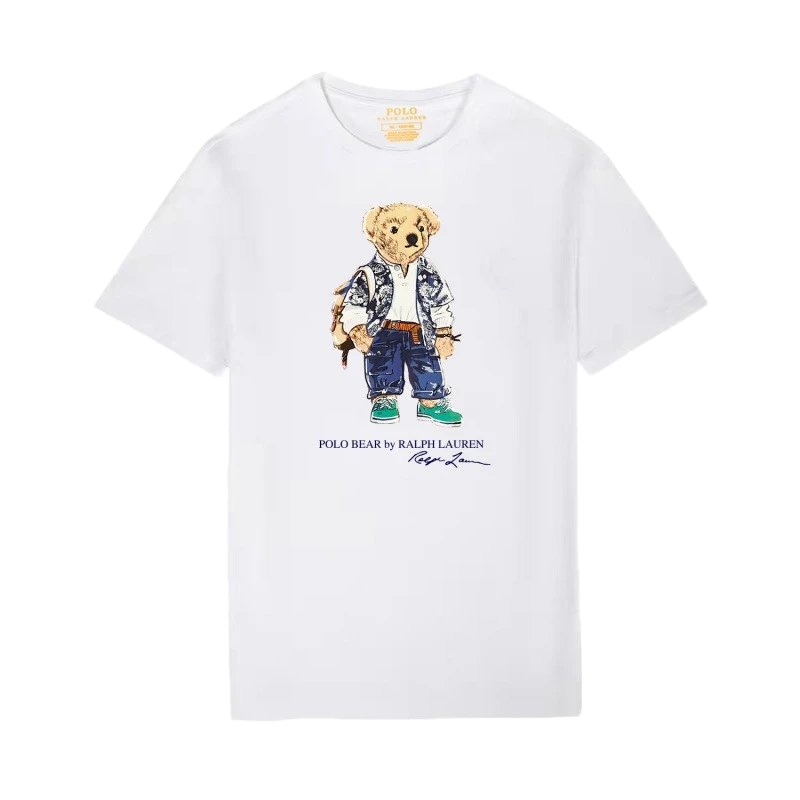 Ralph Lauren Bear Series White T-shirt