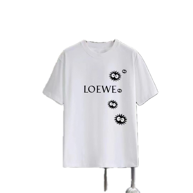 LOEWE Elf Co-branded Trendy Style White T-Shirt