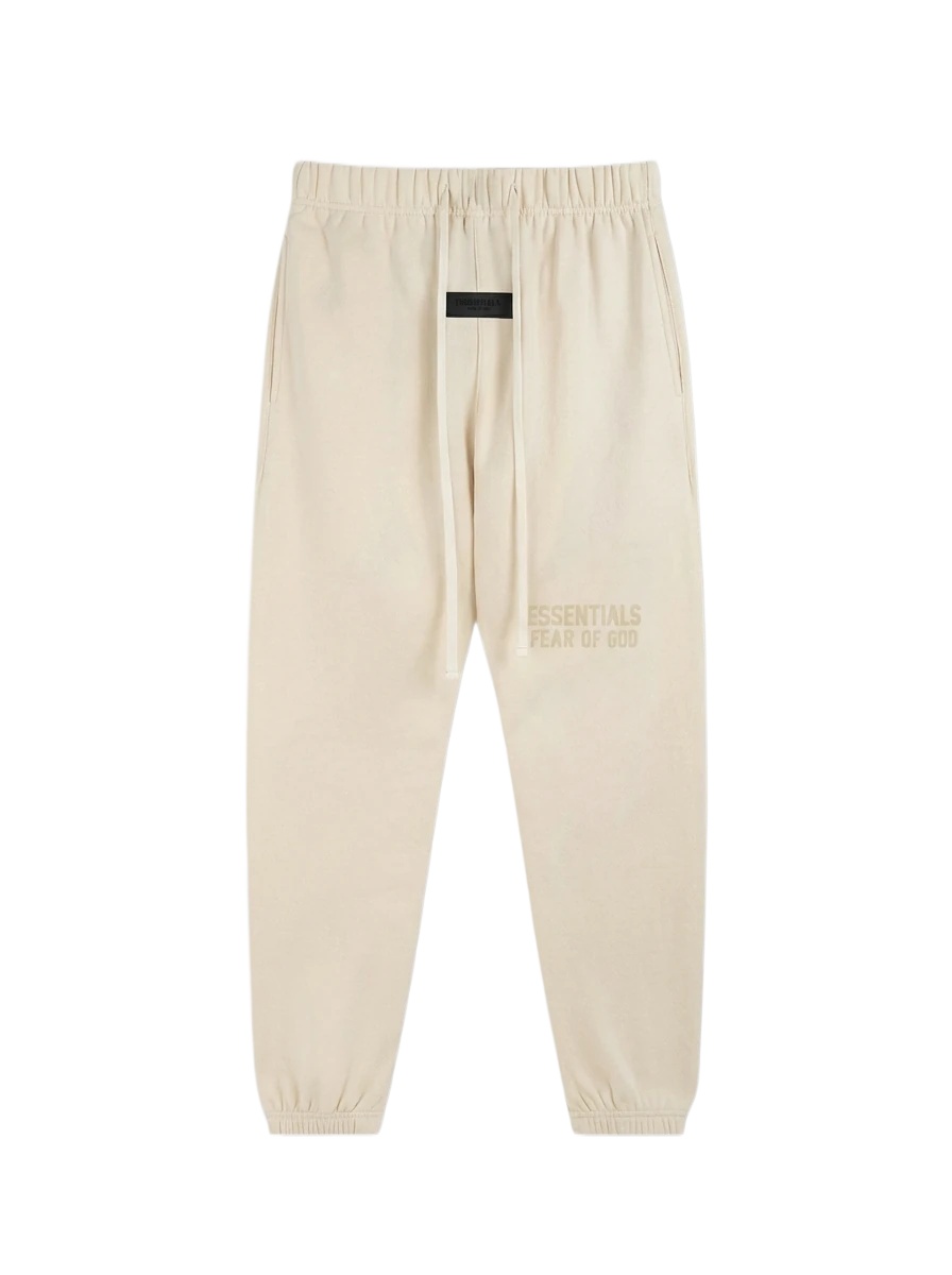 ESSENTIALS minimalist style off-white sweatpants