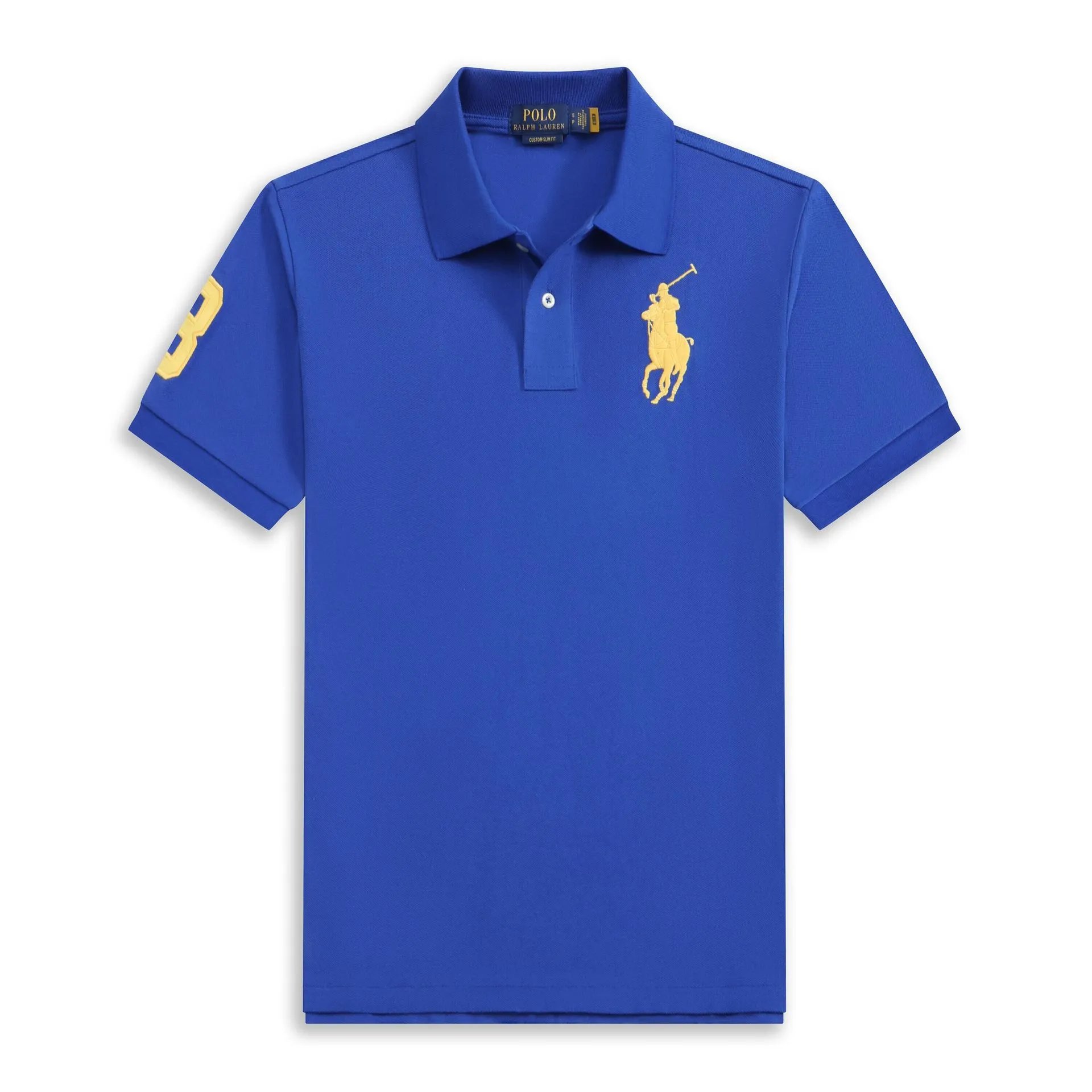 Blue polo shirts of Ralph Lauren Polo series