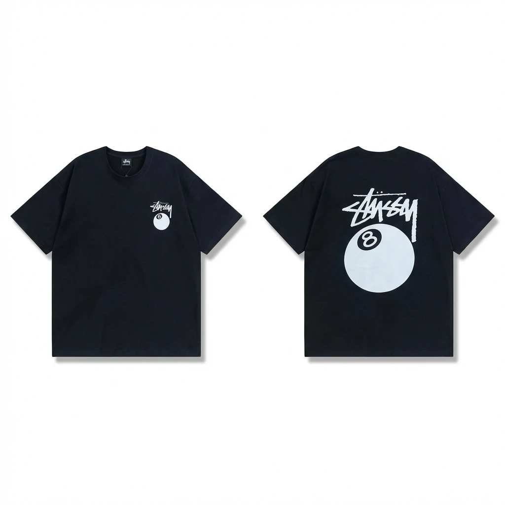 Stussy 8-Ball Series Black T-shirt