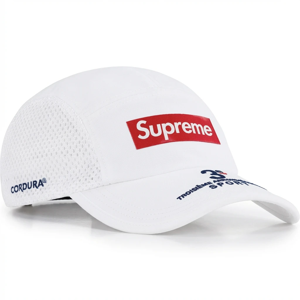 Supreme sporty white cap