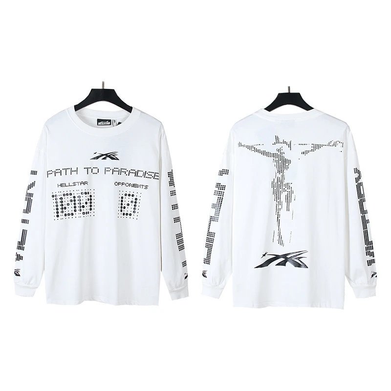Hellstar religious style white T-shirt