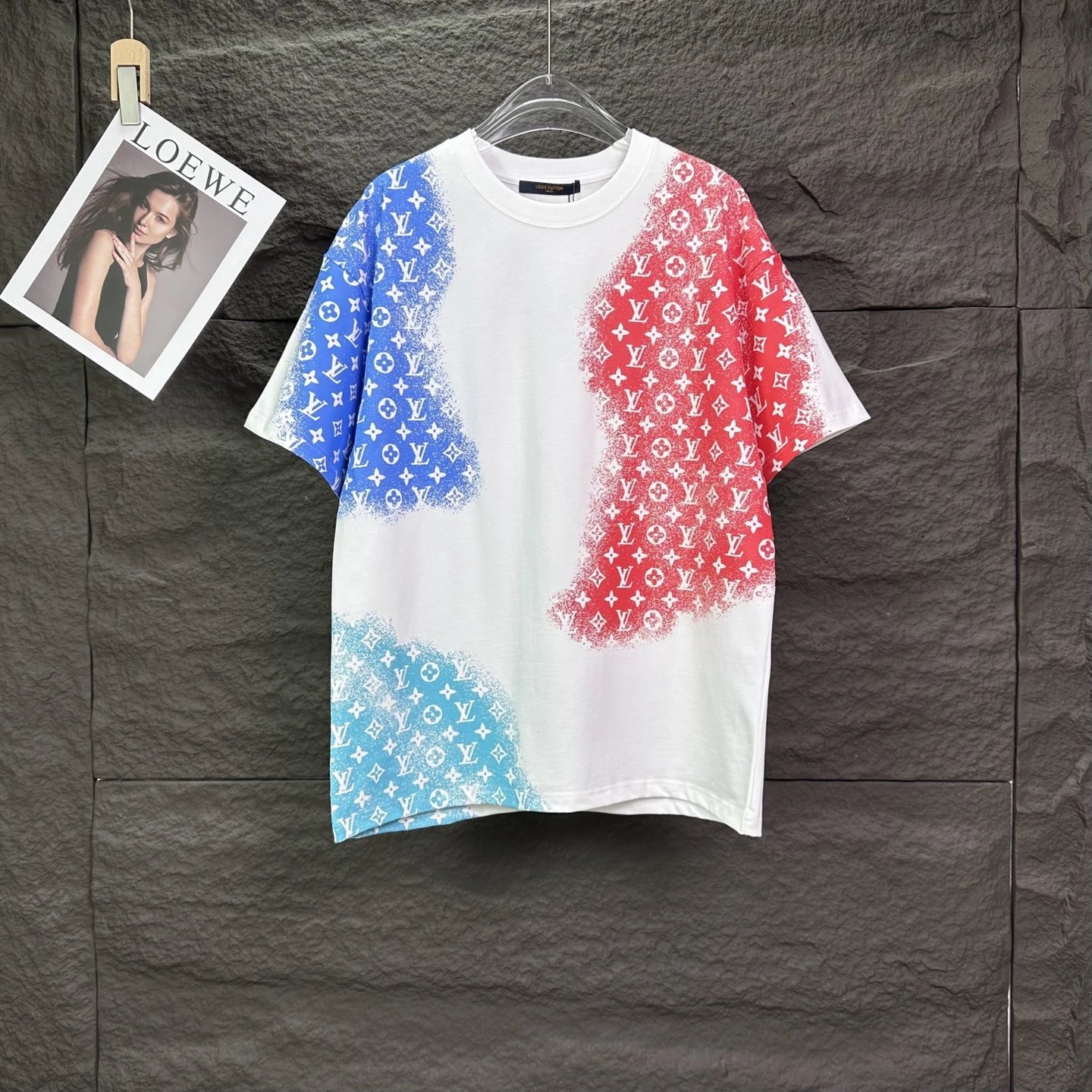 Louis Vuitton Tri-color Printed T-shirt