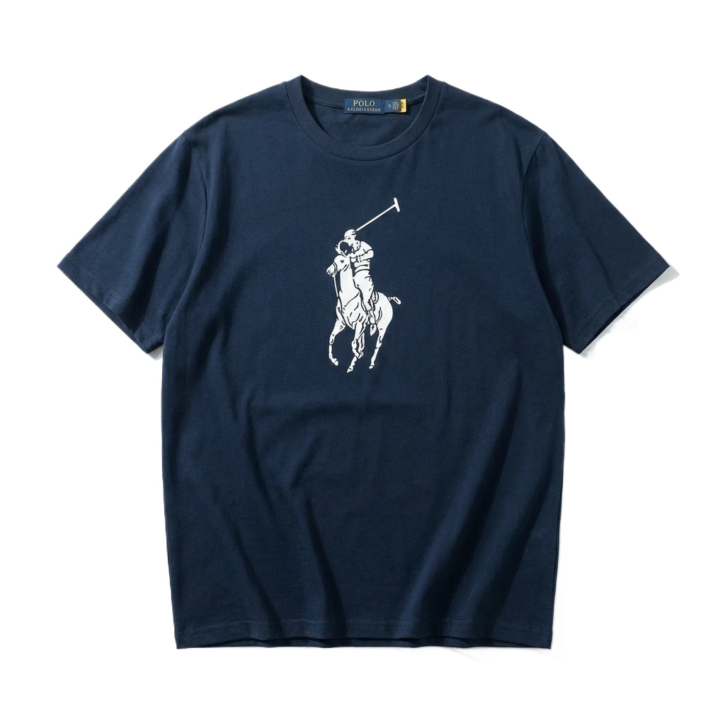 Ralph Lauren Polo Navy Blue Trendy T-shirt