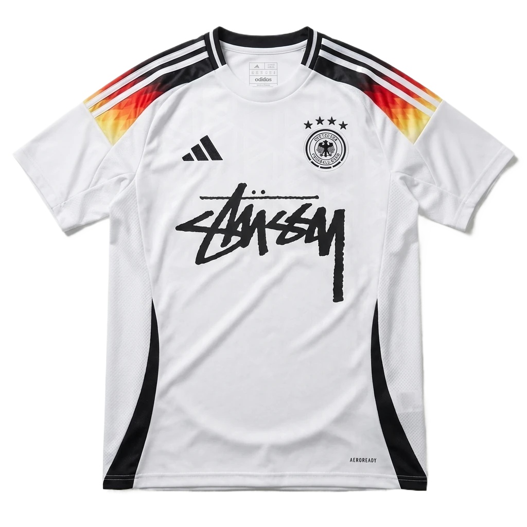Stussy sporty white jersey