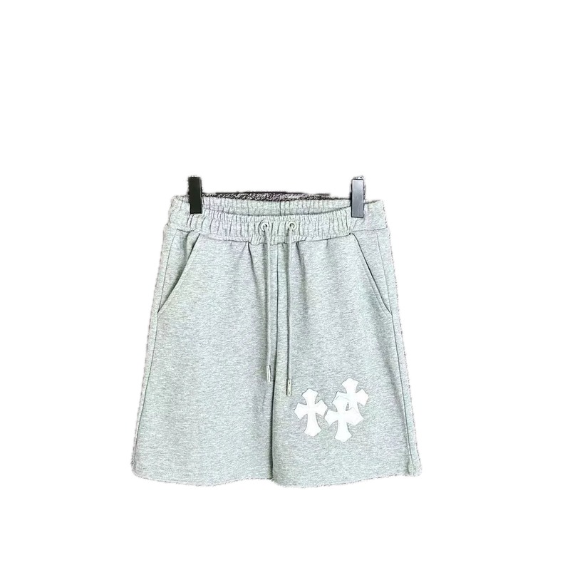 Chrome Hearts Trendy and Cool Style Gray Shorts
