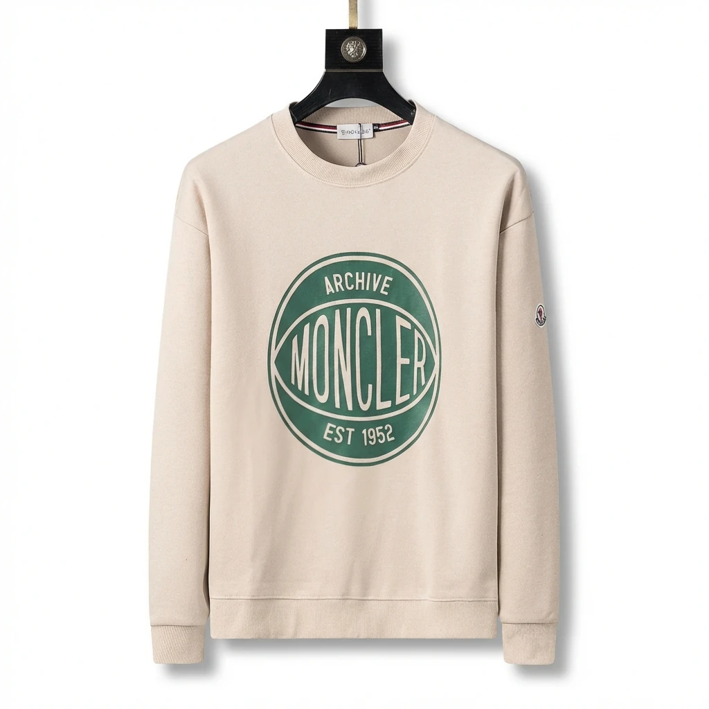 Moncler Archive Vintage Beige Sweatshirt