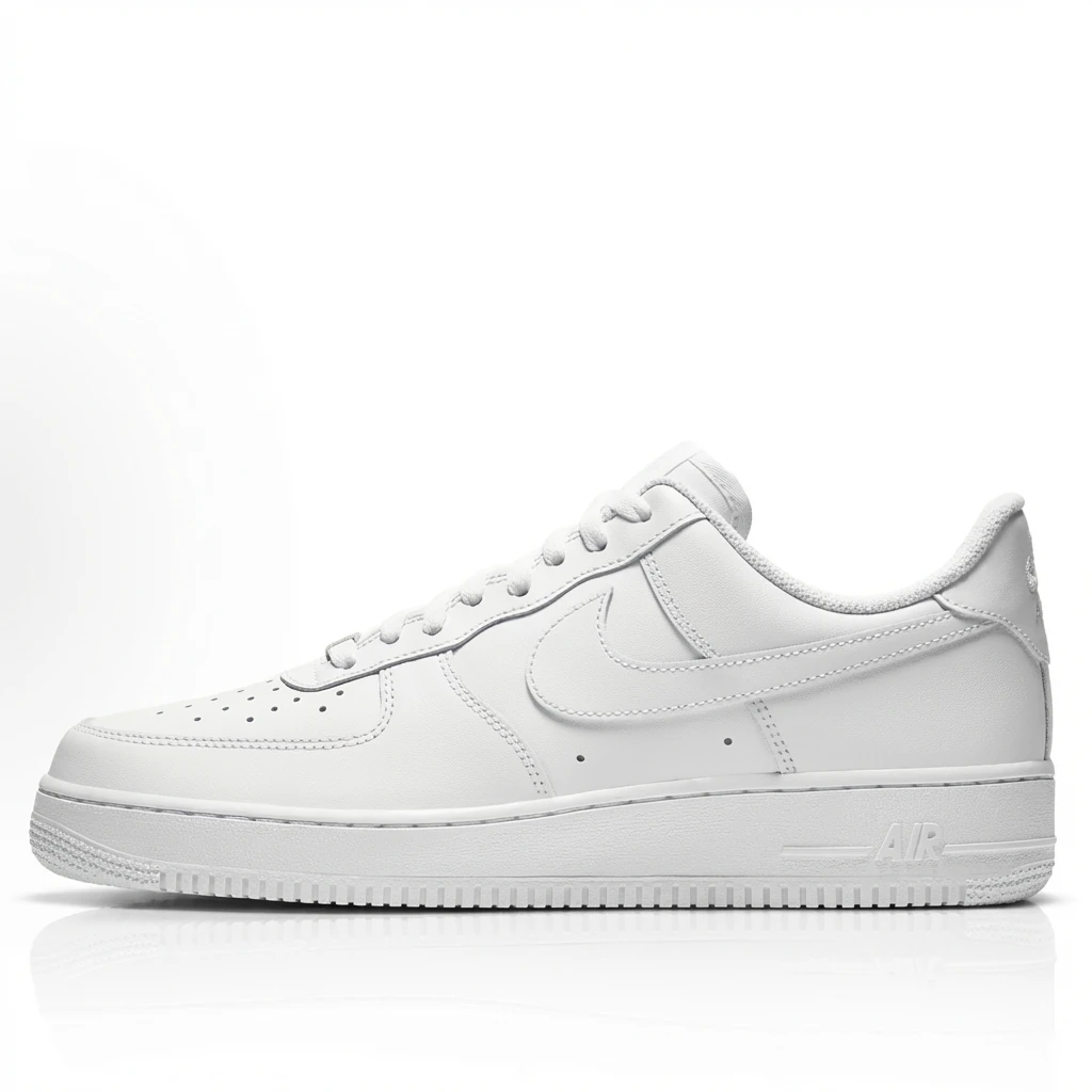 Nike Air Force 1 Simple White Shoes
