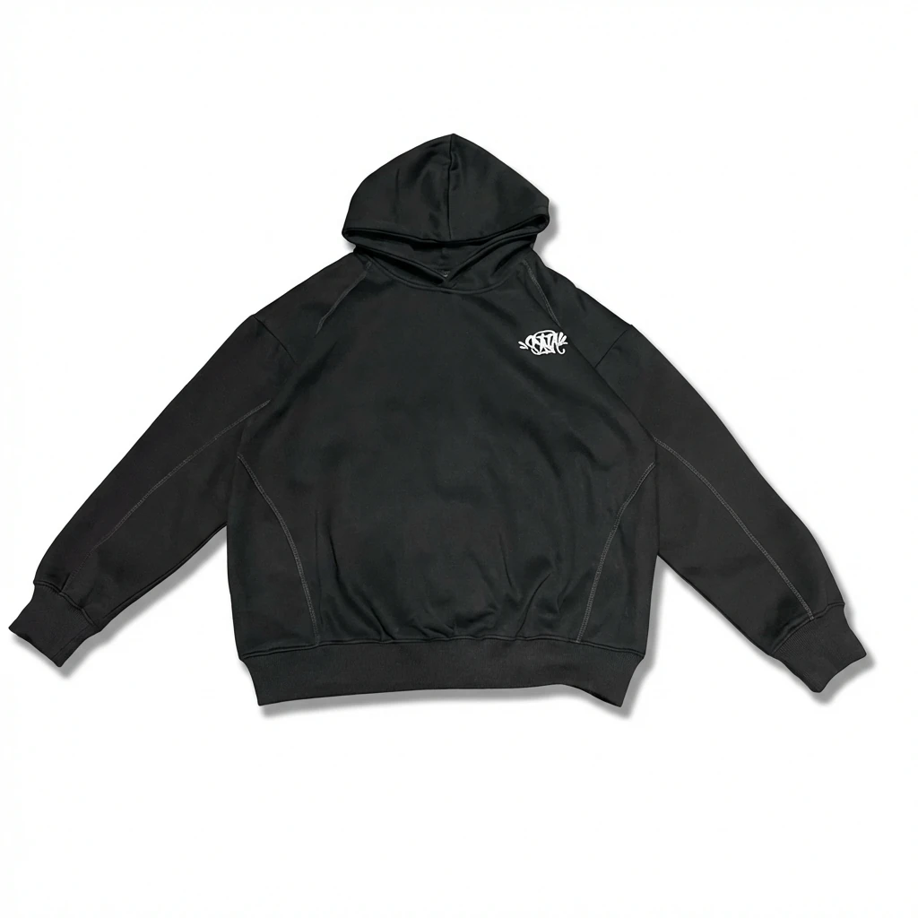 SynaWorld Trendy Cool Black Hoodie