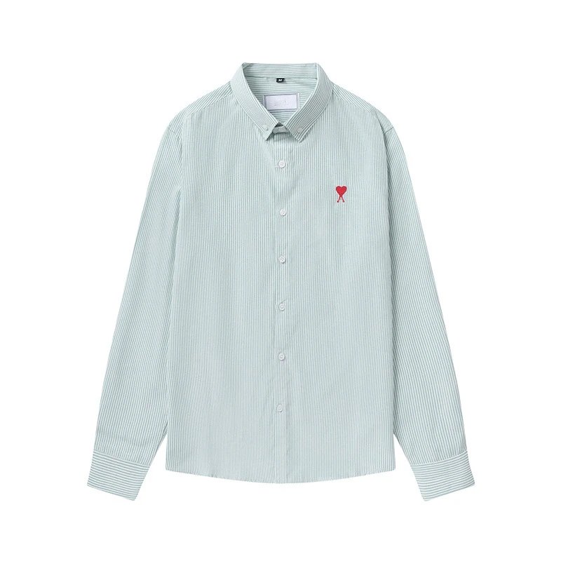 AMI Heart - Shaped Stripe Shirt