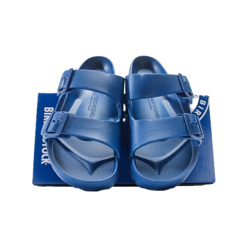 BIRKENSTOCK Arizona Casual Blue Slide Sandals