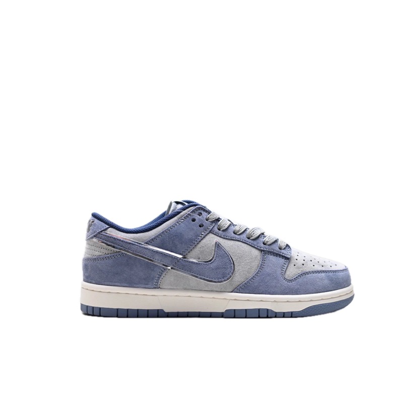 Nike Dunk Low Retro Style Blue-Gray Shoes