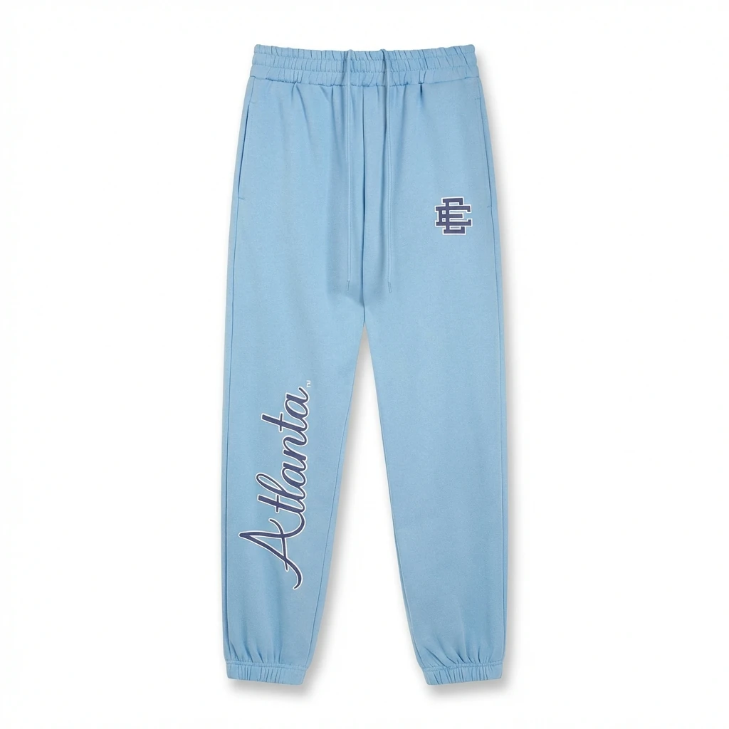 Eric Emanuel Atlanta light blue sweatpants