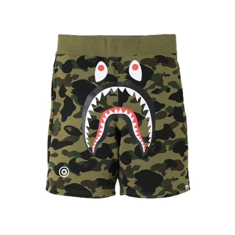 Bape Shark Camouflage Shorts