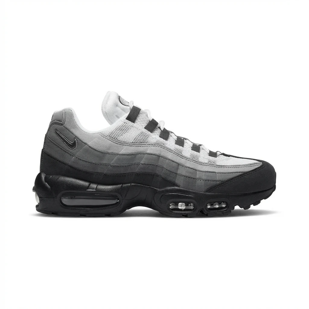 Nike Air Max 95 Gradient Grey Athletic Shoes