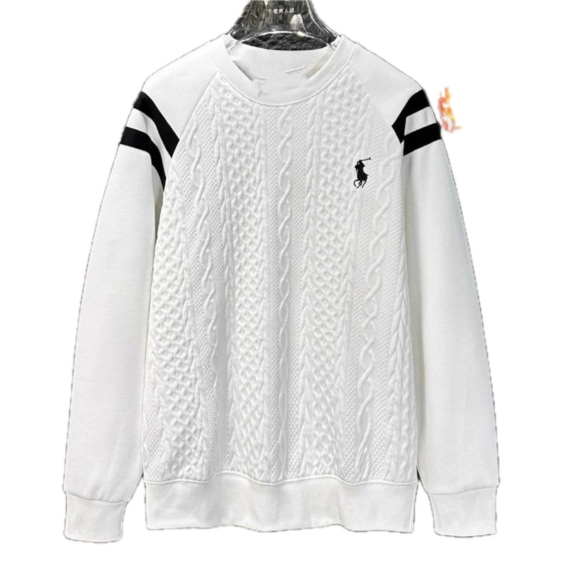 Ralph Lauren's classic white sweater