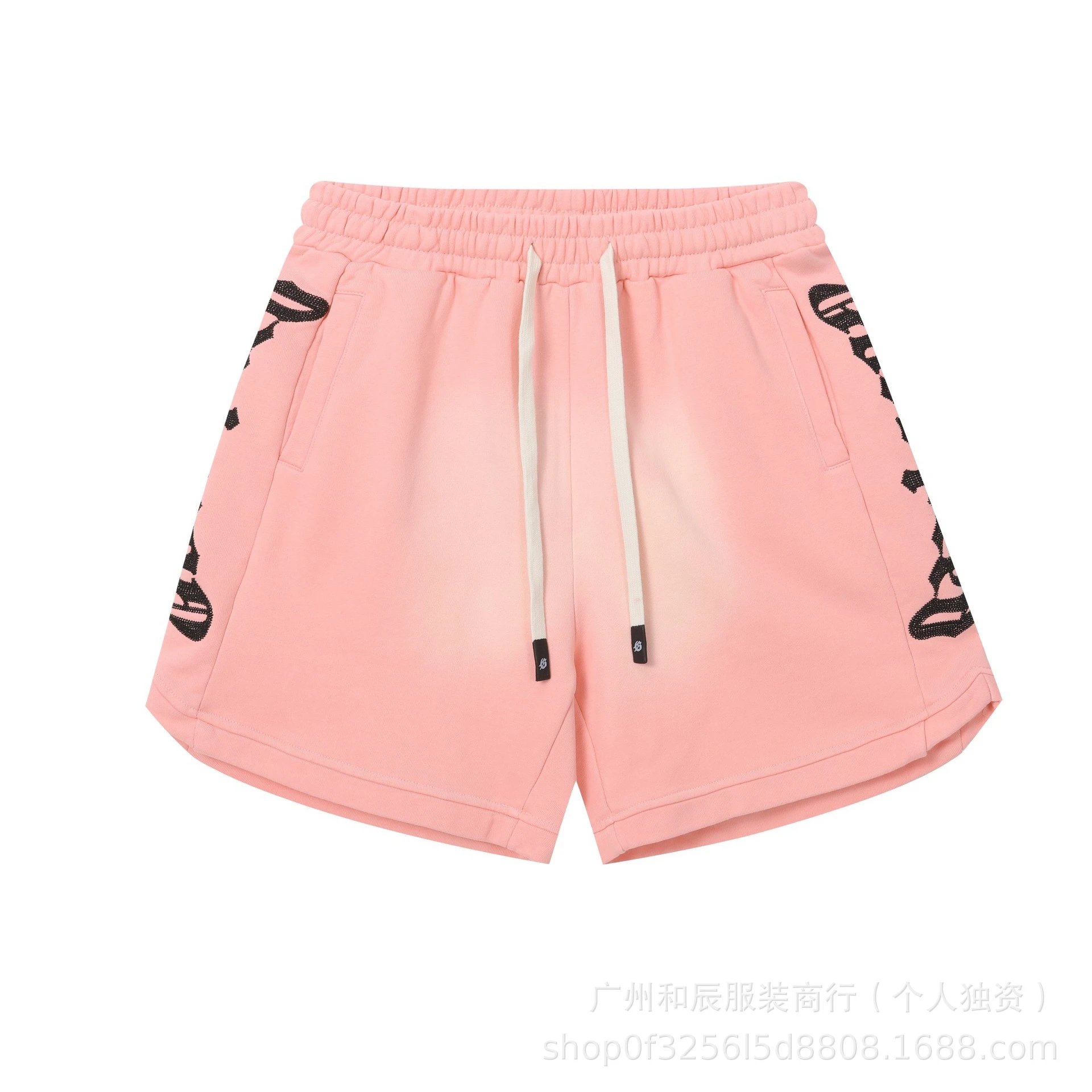 Godspeed Printed Street Style Pink Shorts