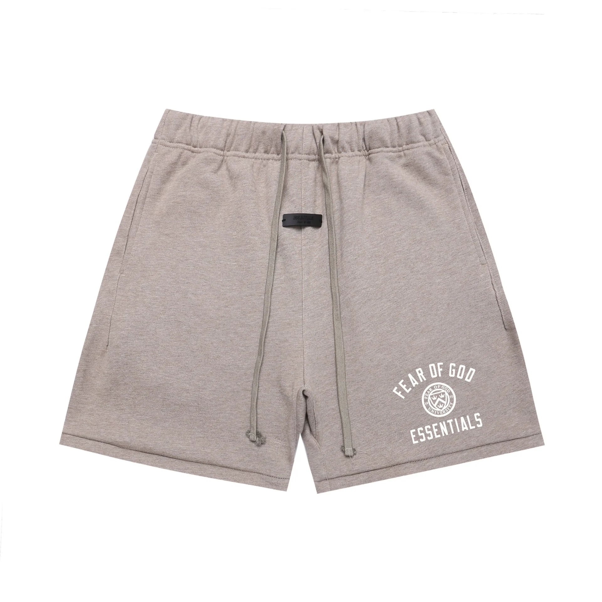 ESSENTIALS casual style light gray shorts