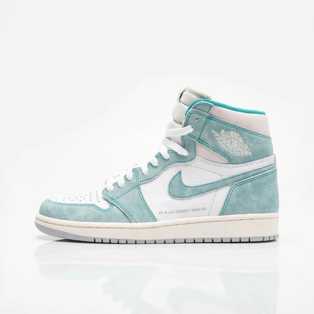 Jordan AJ1 High Top Fresh Mint Green