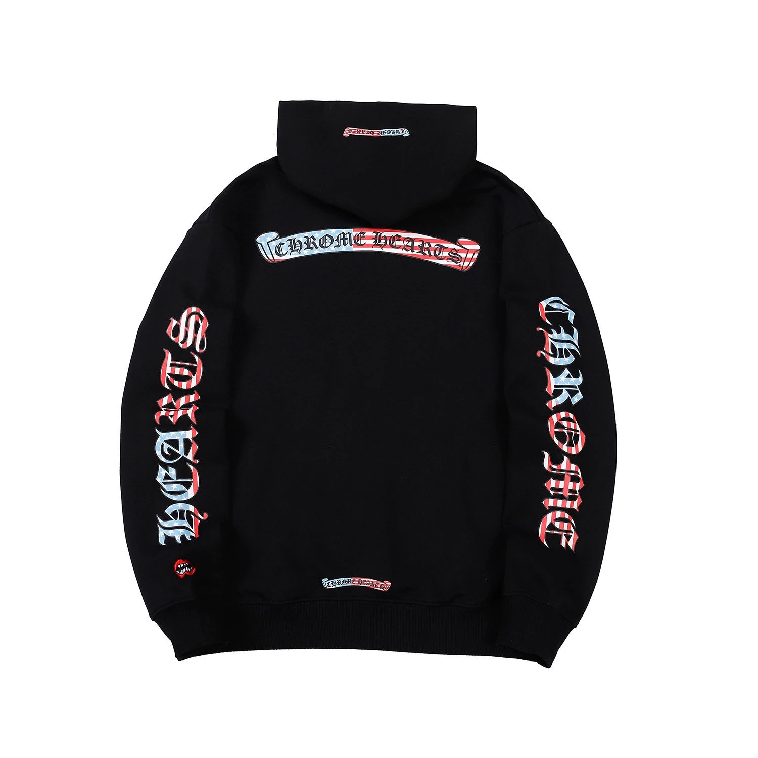 Chrome Hearts 2088-78 Black Cross Graphic Hoodie Training Look