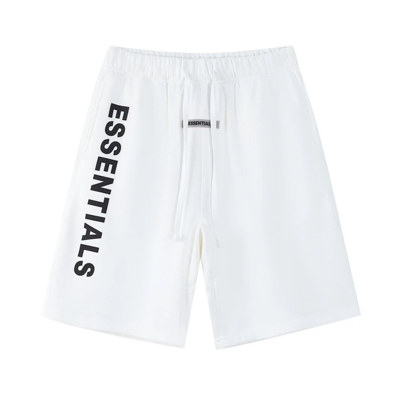 ESSENTIALS minimalist style white shorts