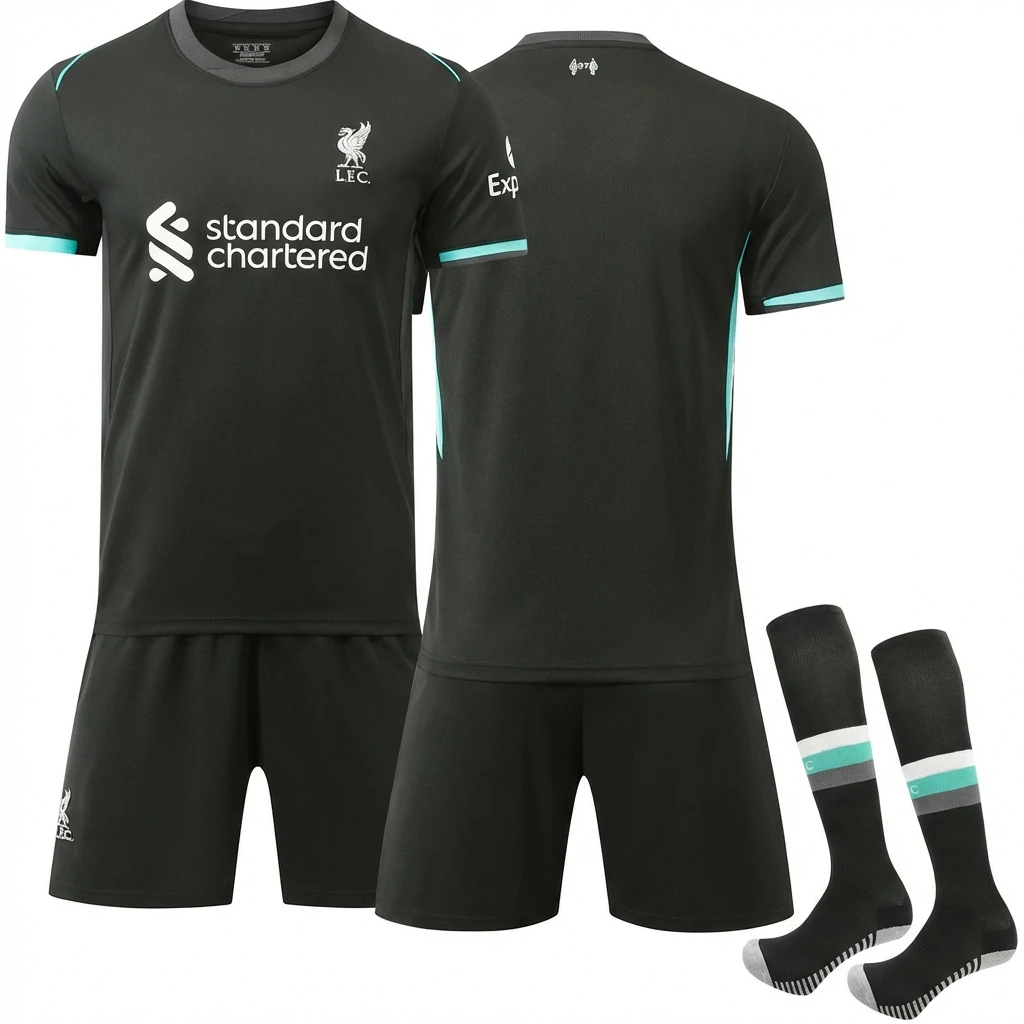 LFC sporty black jersey set