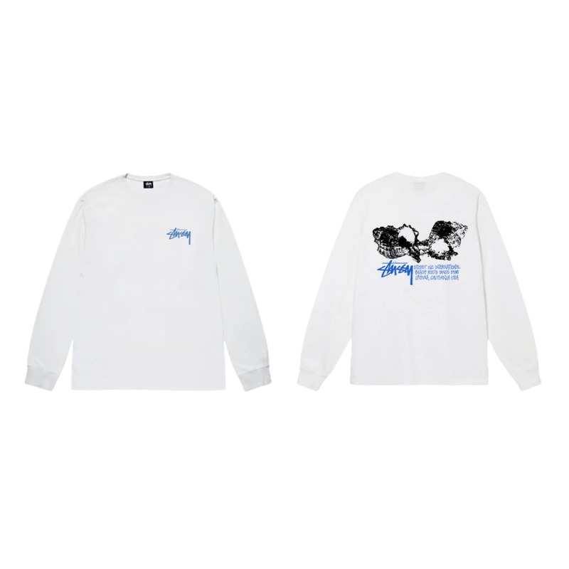 Stussy Graffiti Retro Style White T-shirt