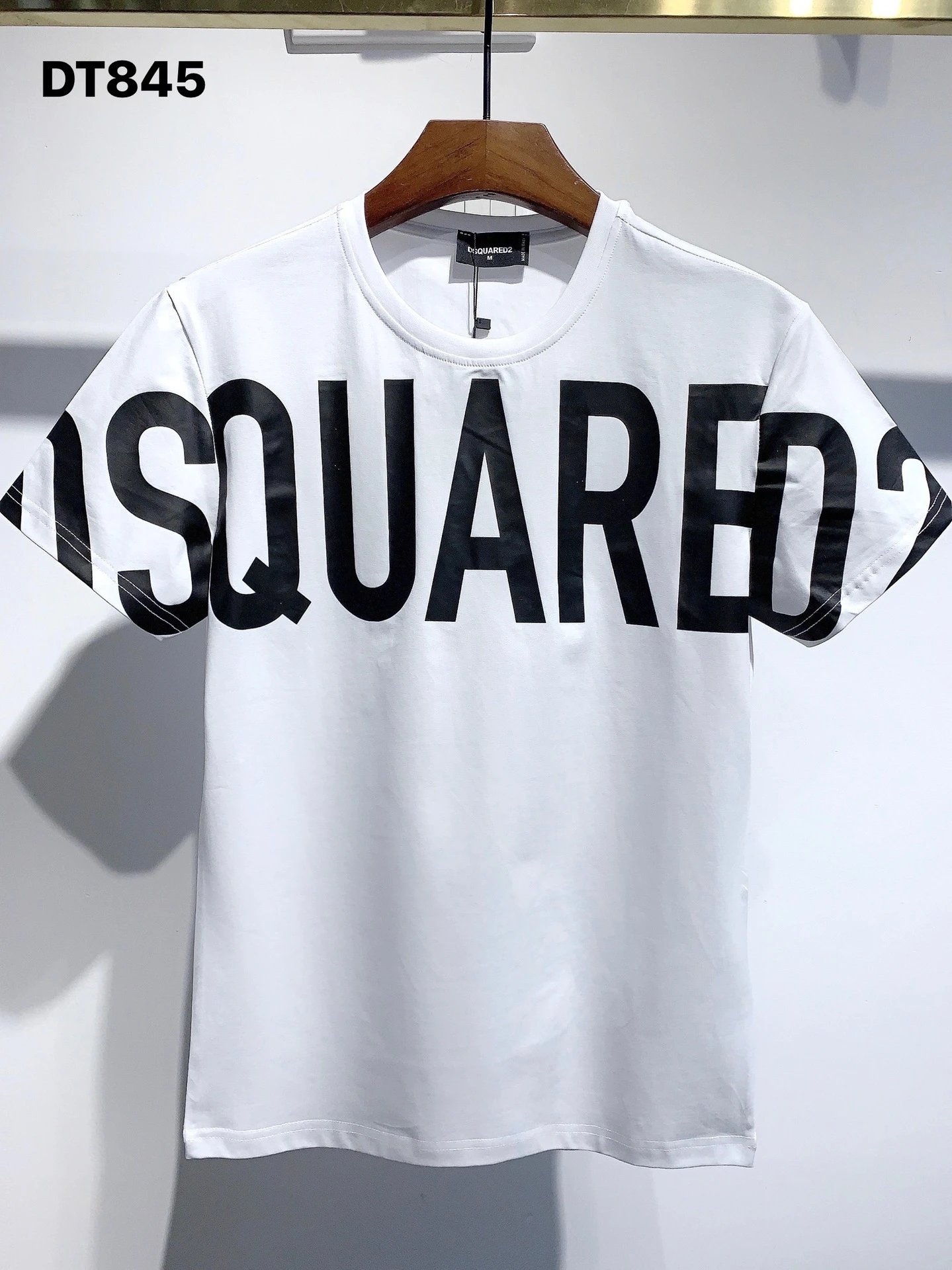 DSQUARED2 Lettering Street Style White T-shirt