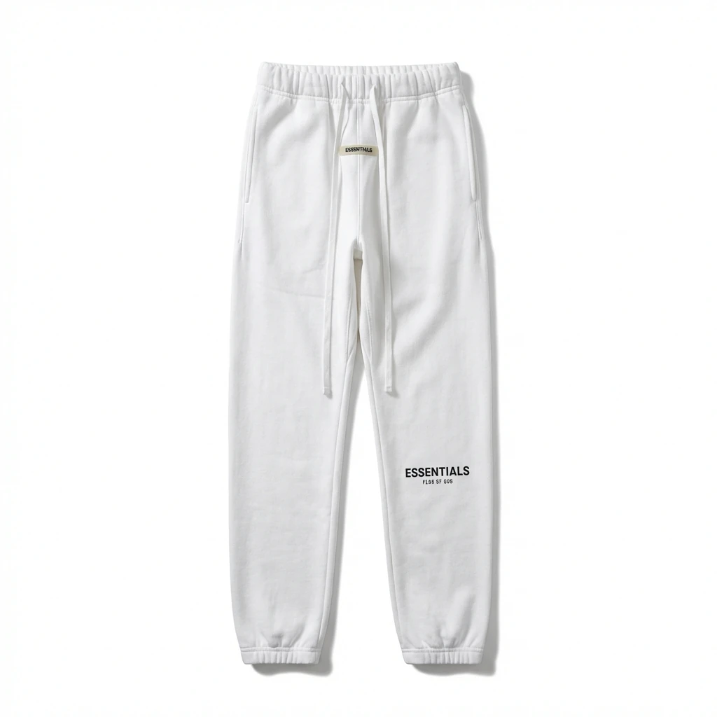 ESSENTIALS Simple Style White Sweatpants
