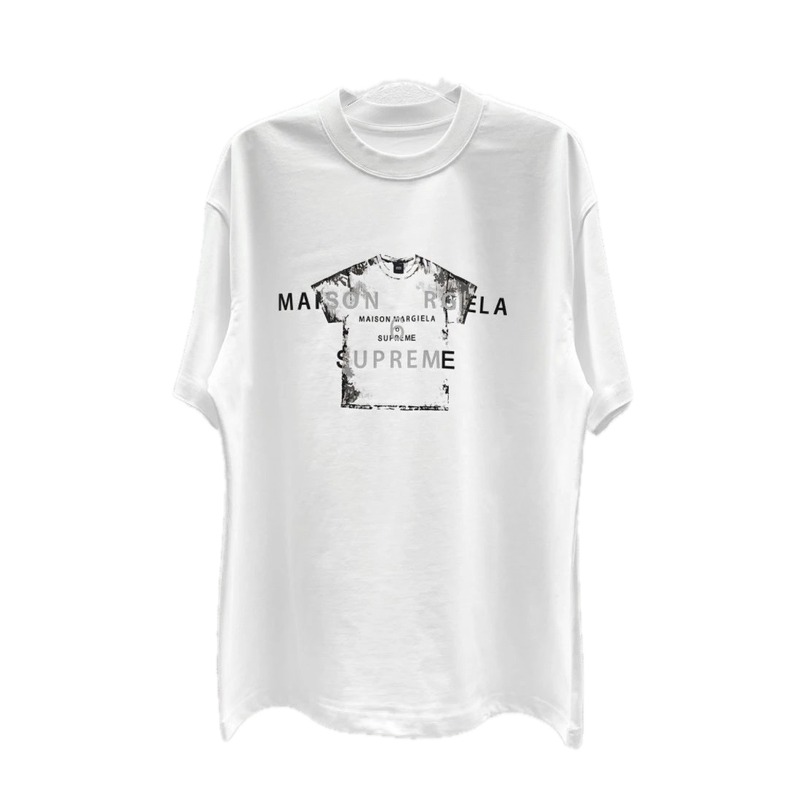 Maison Margiela Co-branded Street Style White T-shirt