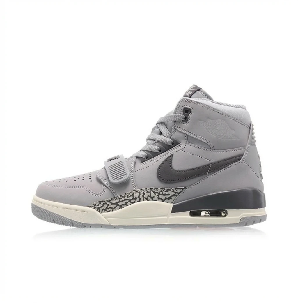 Jordan retro grey sports shoes