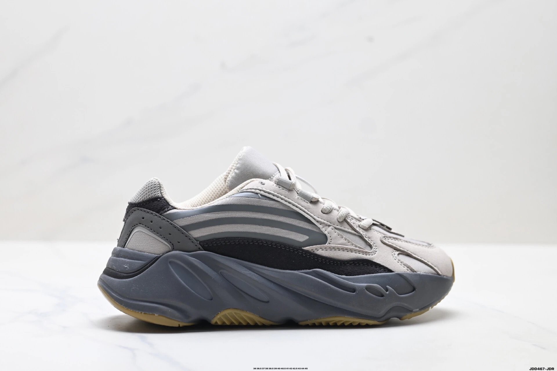 Yeezy 700 Retro Style Gray-Black Athletic Shoes