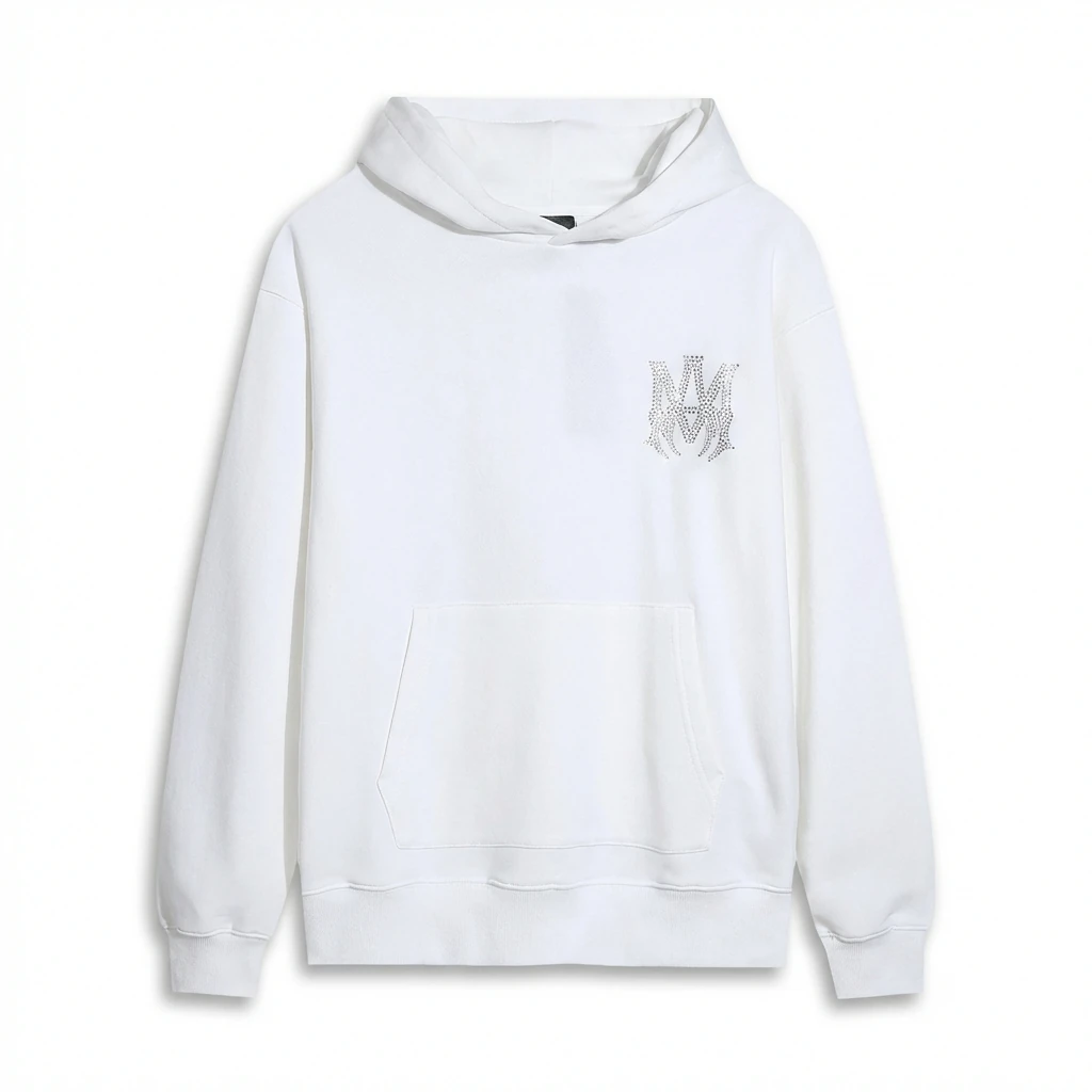 AMIRI Classic Fashion White Sweatshirt