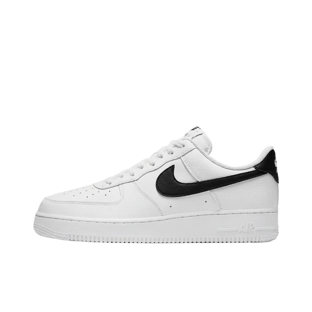 Nike Air Force 1 Black and White Simple Sneakers