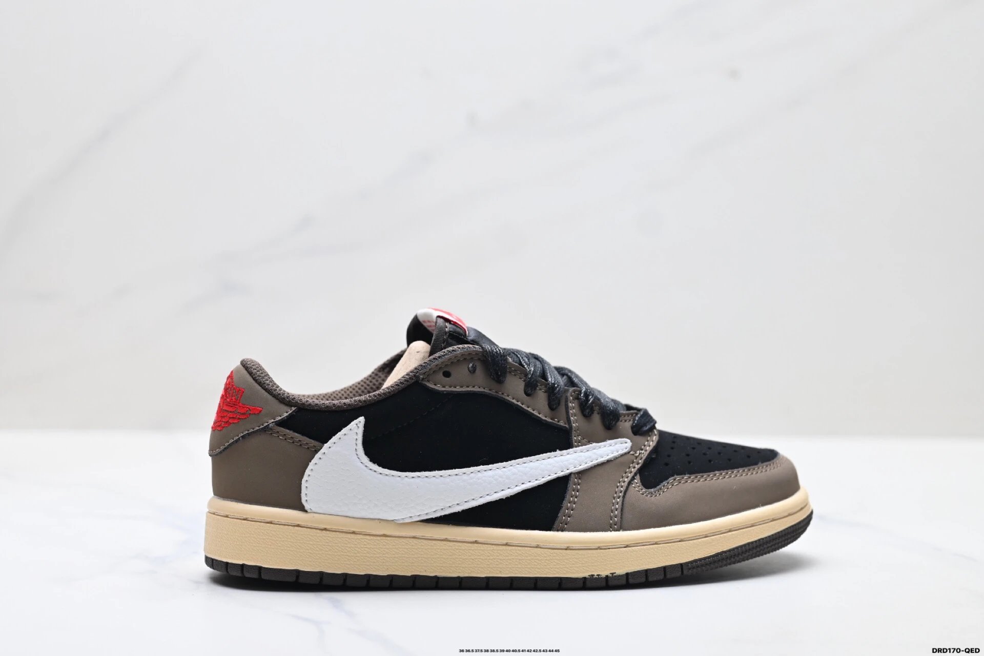 Nike Air Jordan 1 Retro Black-Brown Shoes