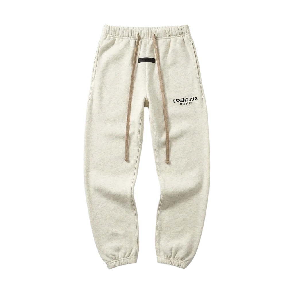 ESSENTIALS casual style off-white sweatpants