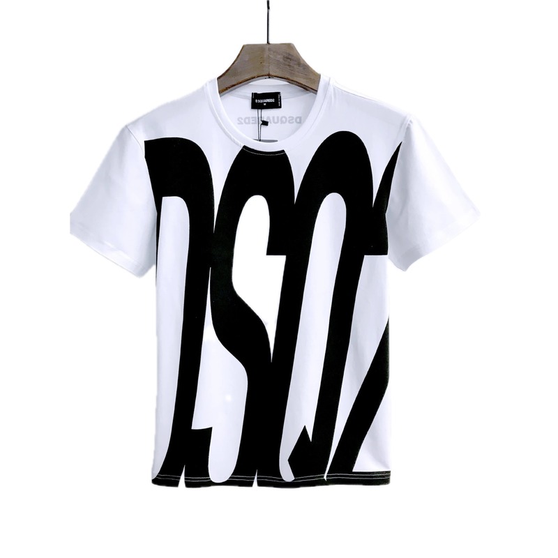 DSQUARED2 Large Letter Street Style White T-Shirt