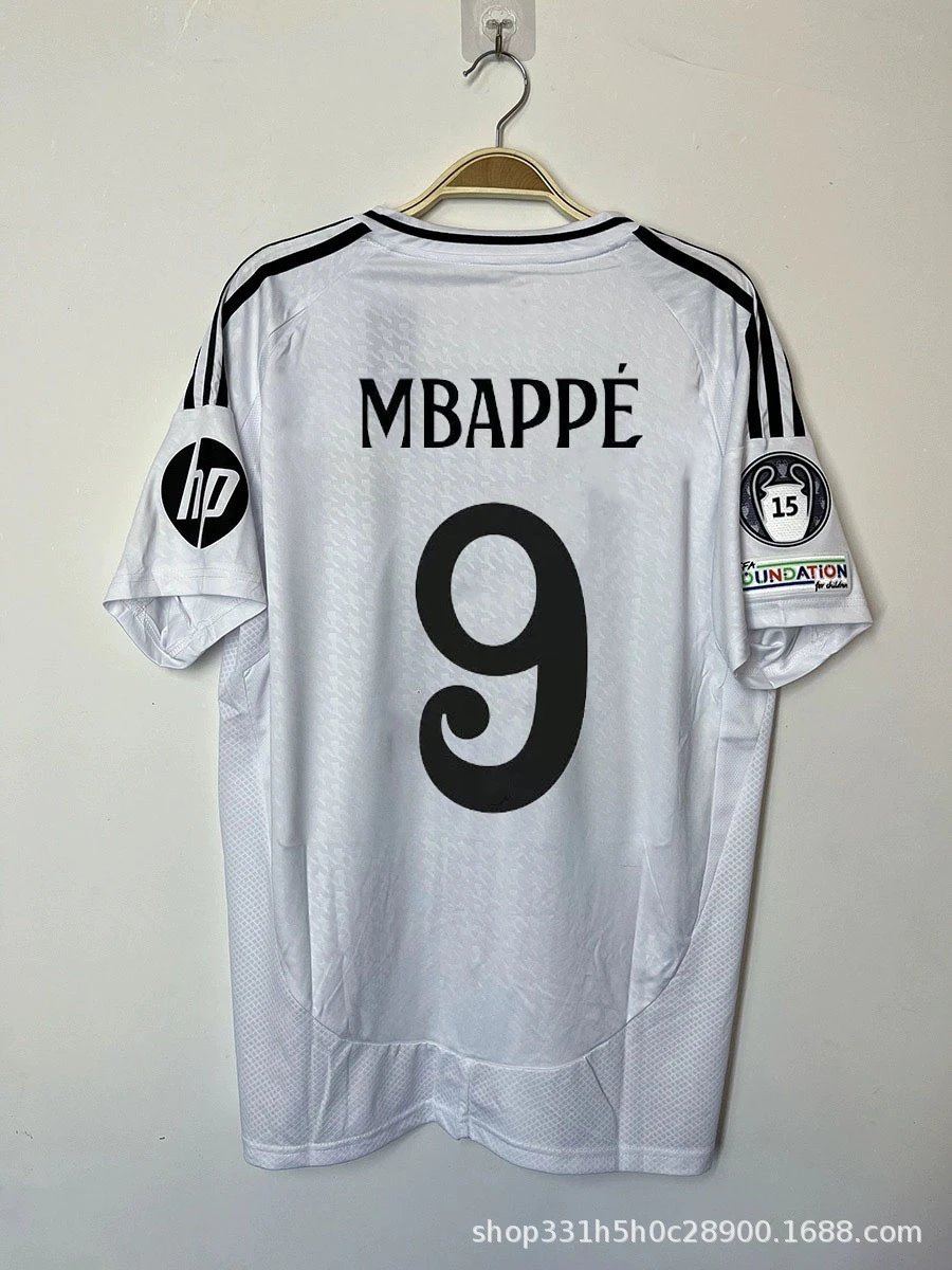 Real Madrid Statement Bellingham #5 soccer jersey White Real Madrid for Easy Pairing