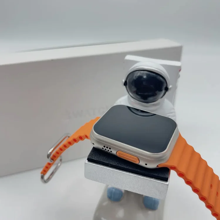 Apple Watch Ultra with Orange Band